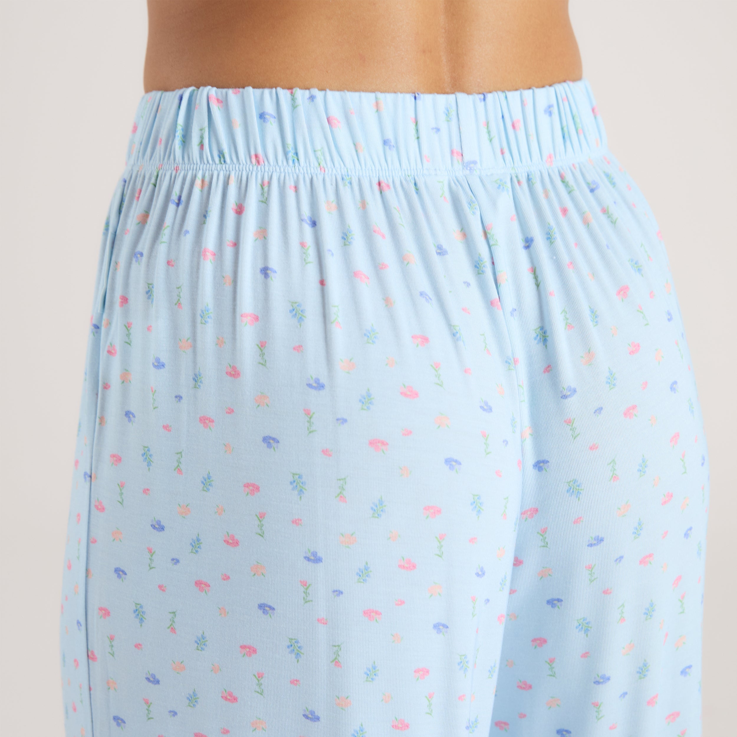 Modal Pyjama Bottoms | Modal Pyjama Bottoms - Blue Floral