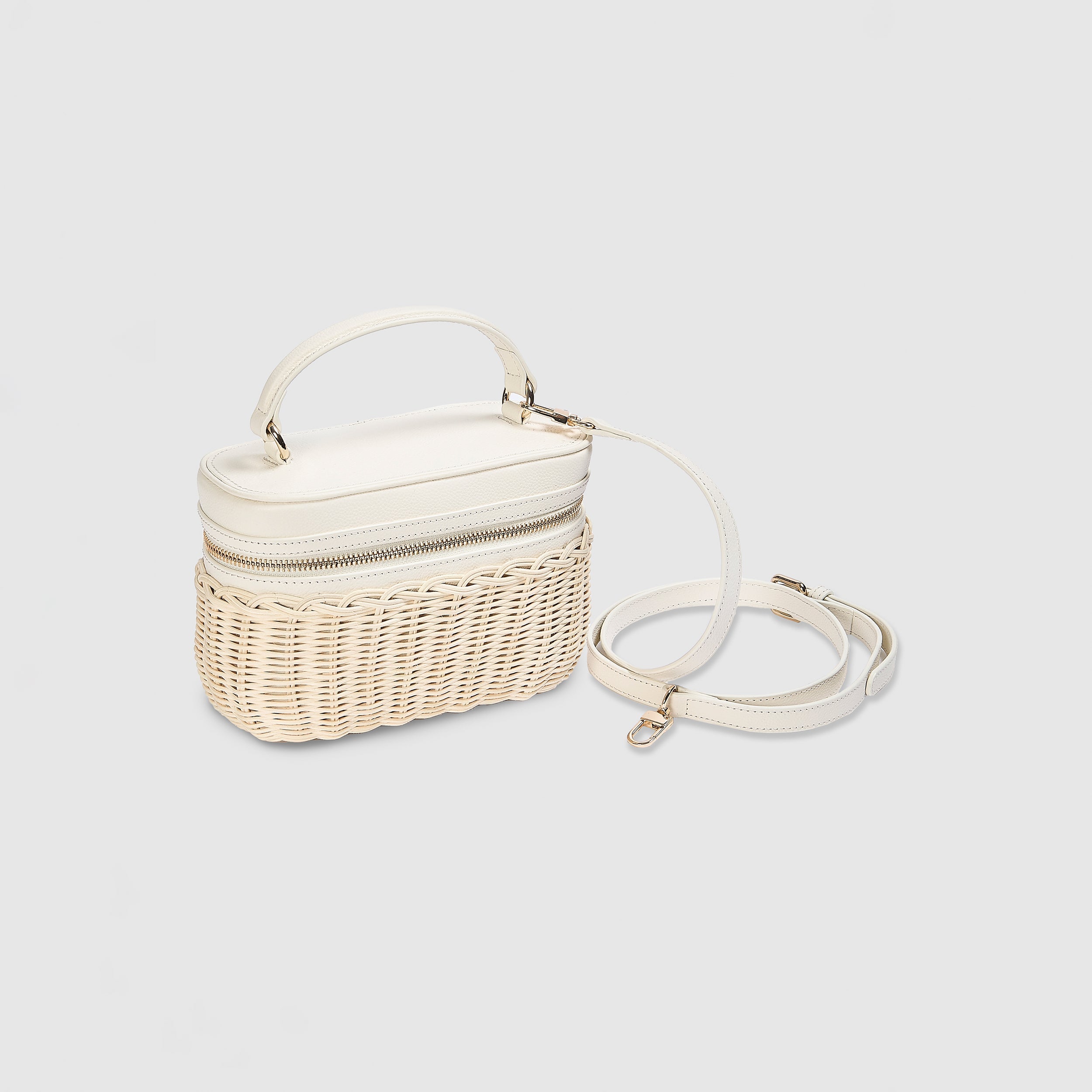 Arlowe Basket Bag | Arlowe Basket Bag - Cream