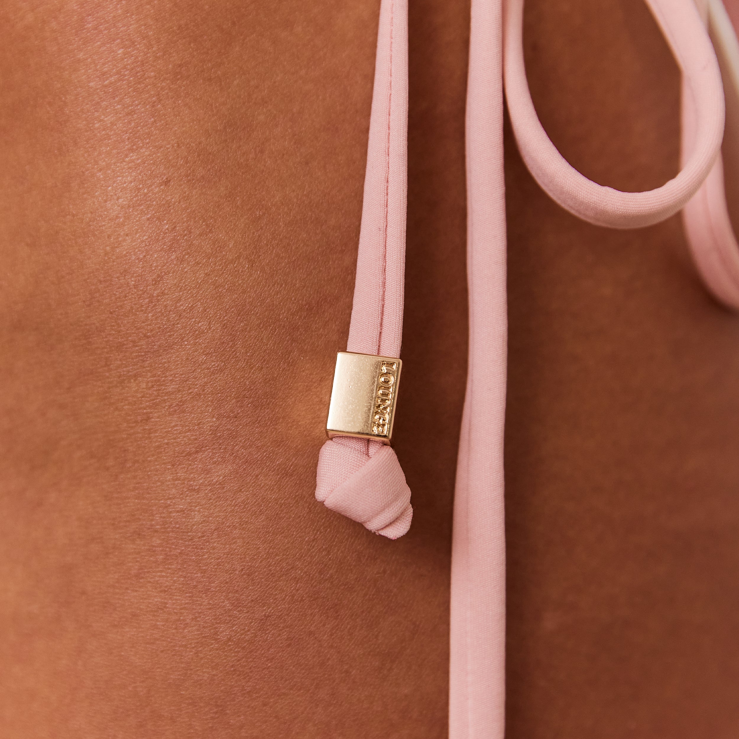 Reversible Tie Side Bikini Thong | Reversible Tie Side Bikini Thong - Pink/Floral