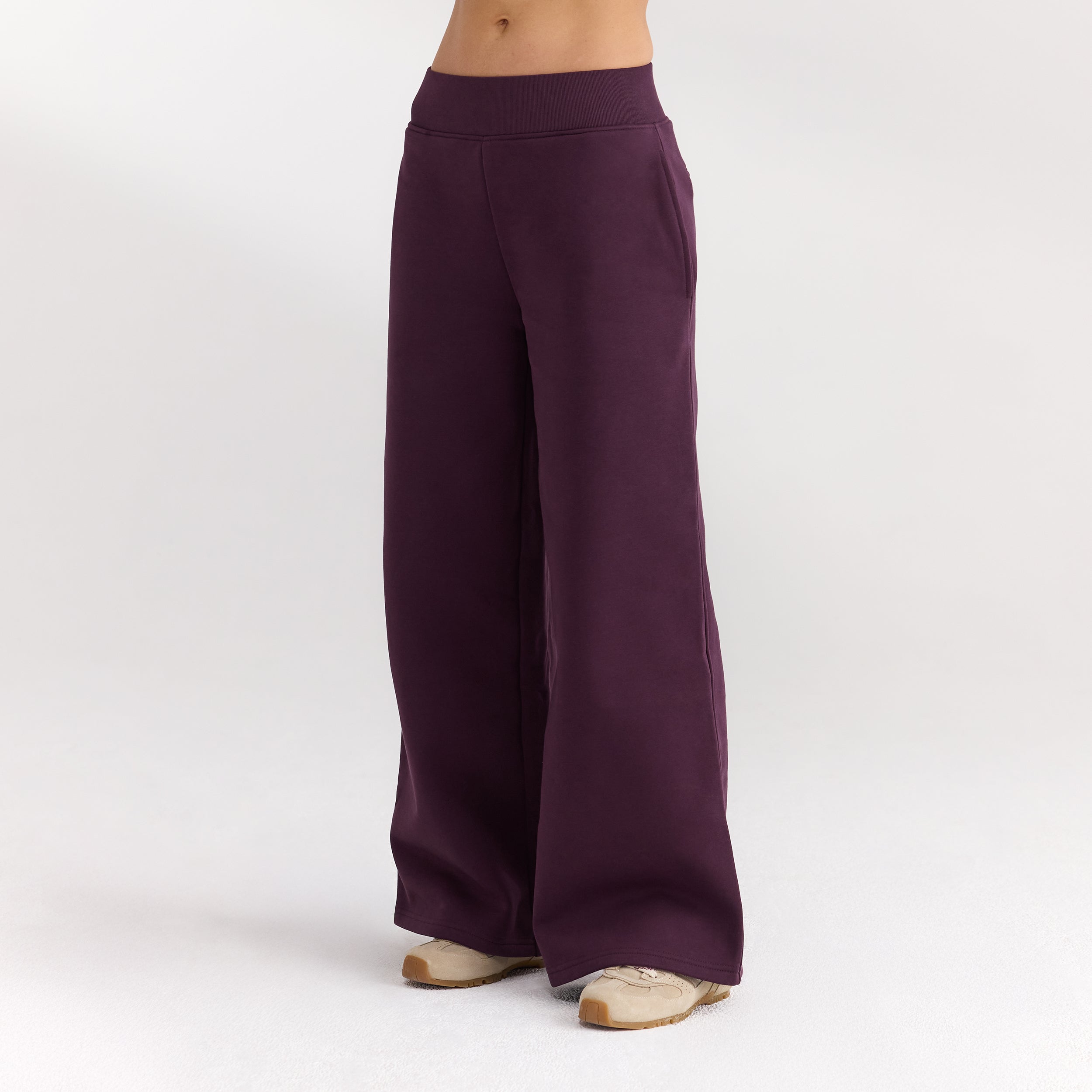 Straight-Leg Joggers | Straight-Leg Joggers - Cherry Lacquer