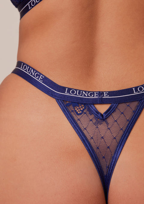 Lounge Underwear - Lounge Royal Balcony Bra & Brief Set on Designer Wardrobe