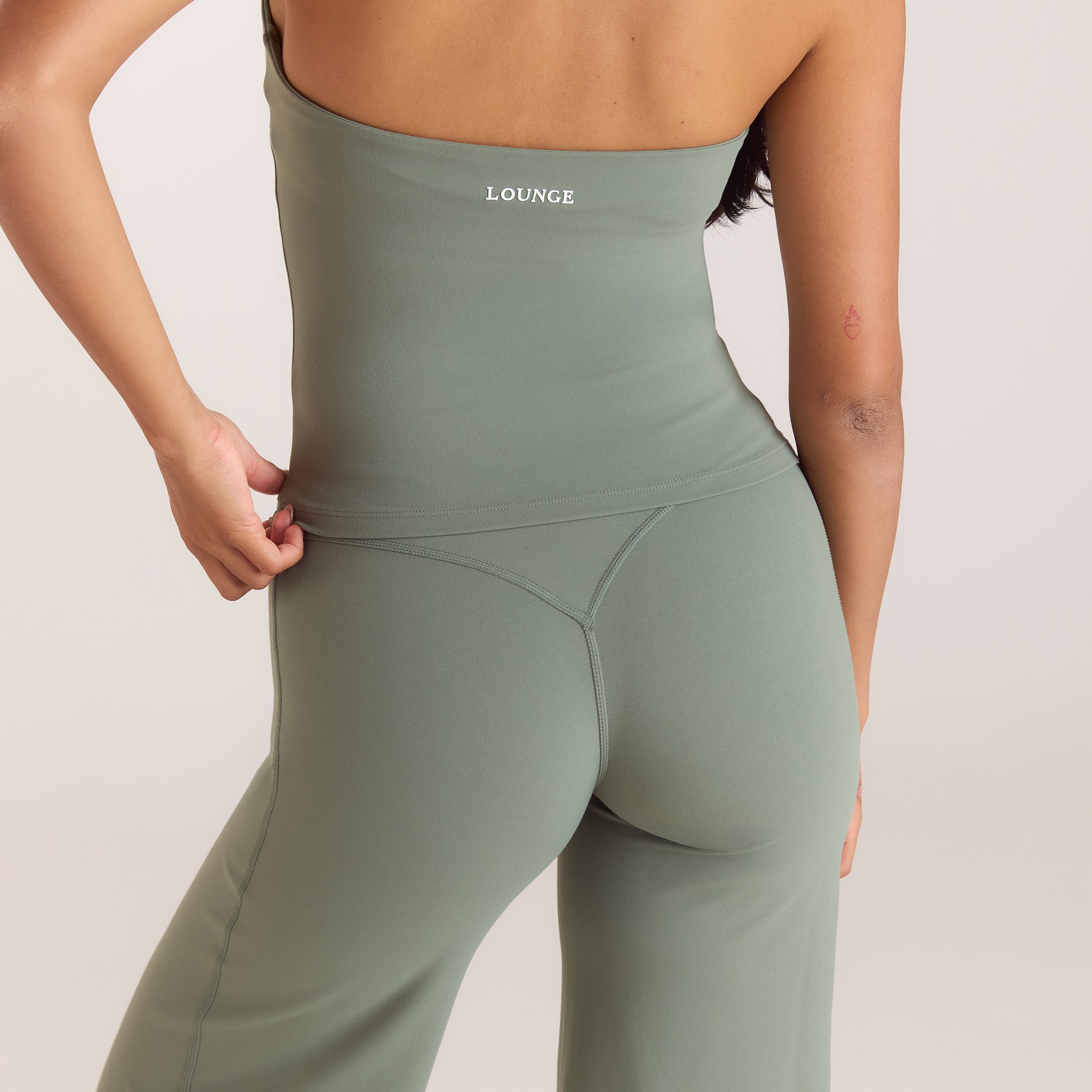 ContourSoft™ Straight-Leg Leggings | ContourSoft™ Straight-Leg Leggings - Sage Green