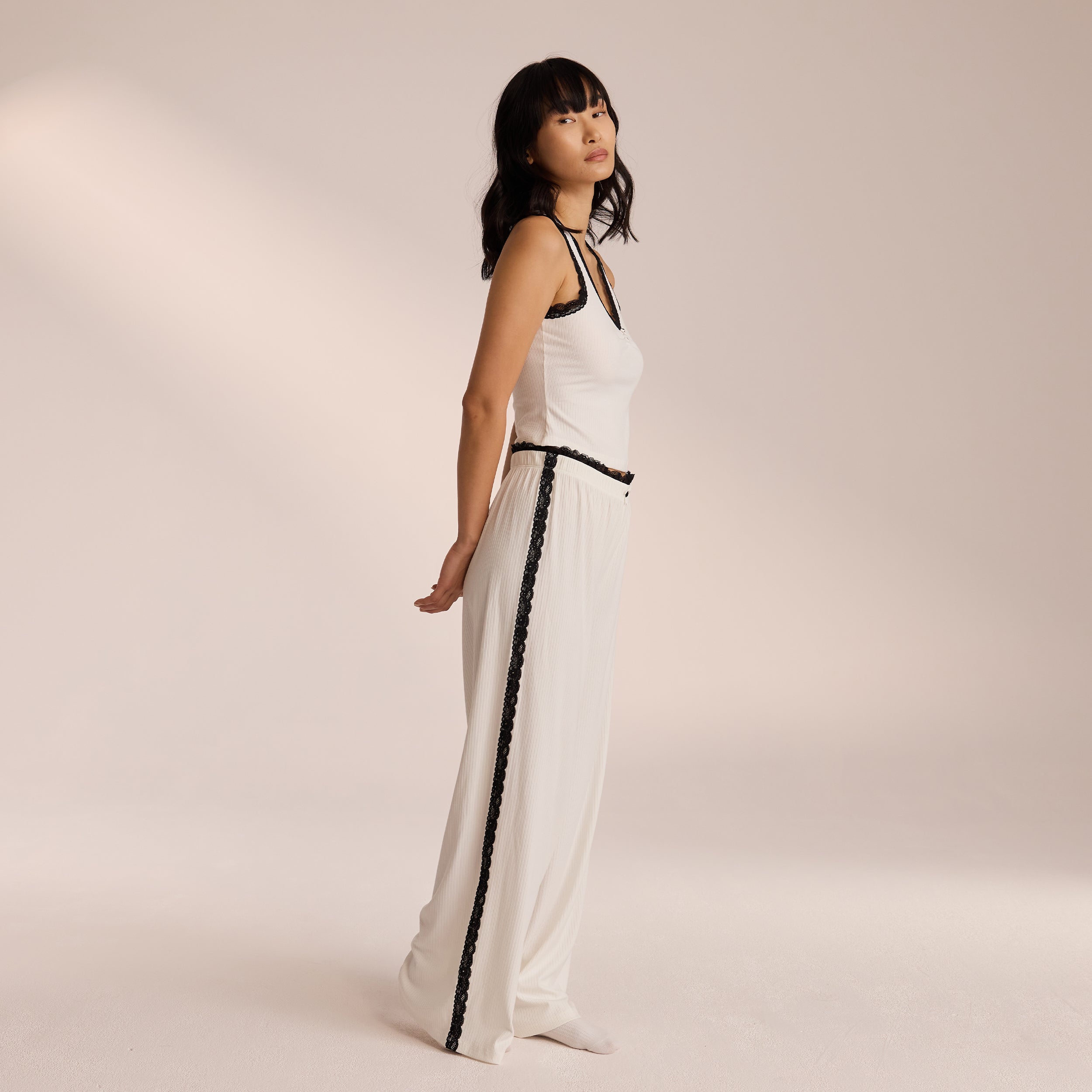 Lace Pyjama Bottoms  | Miki, S