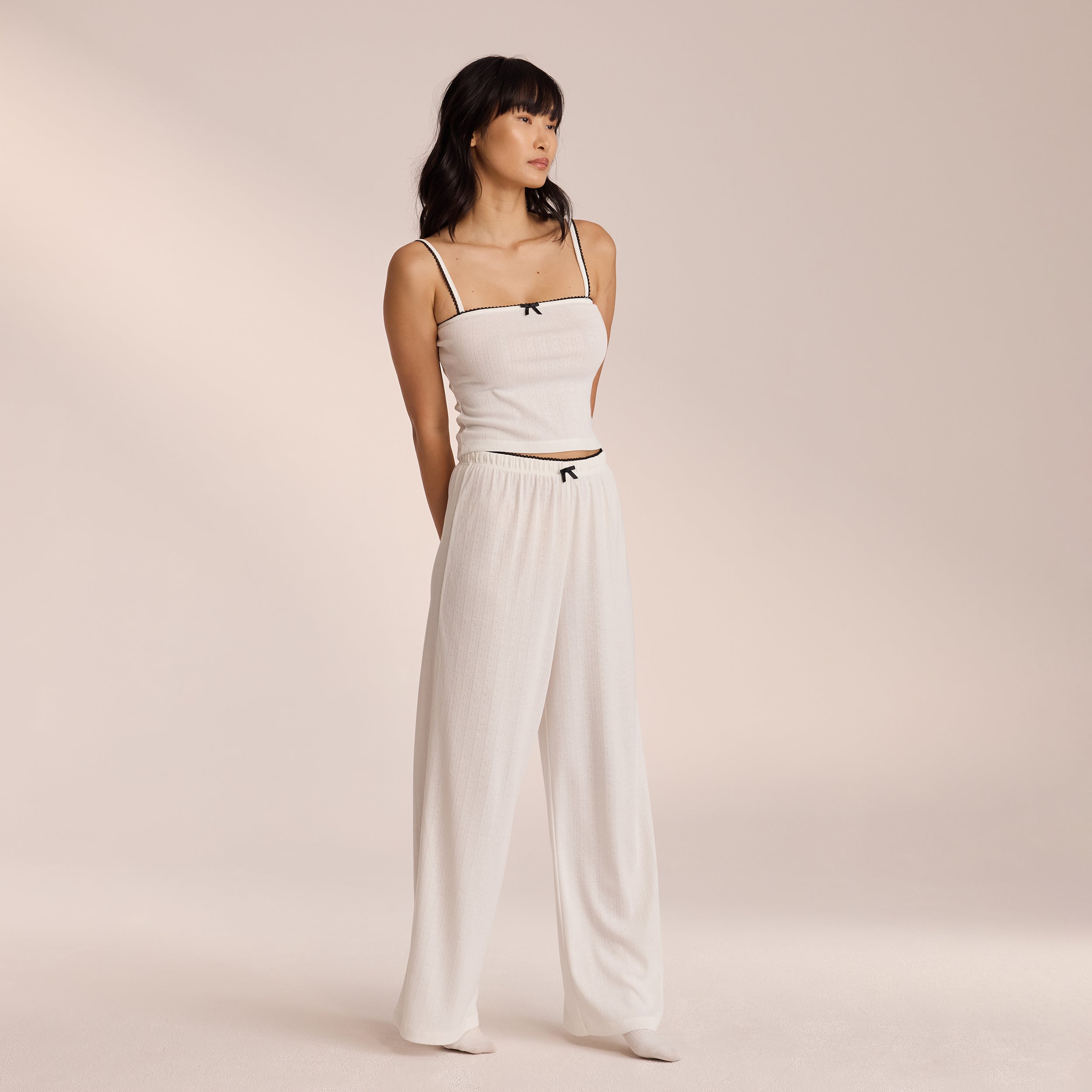 Pointelle Pyjama Bottoms  | Miki, S