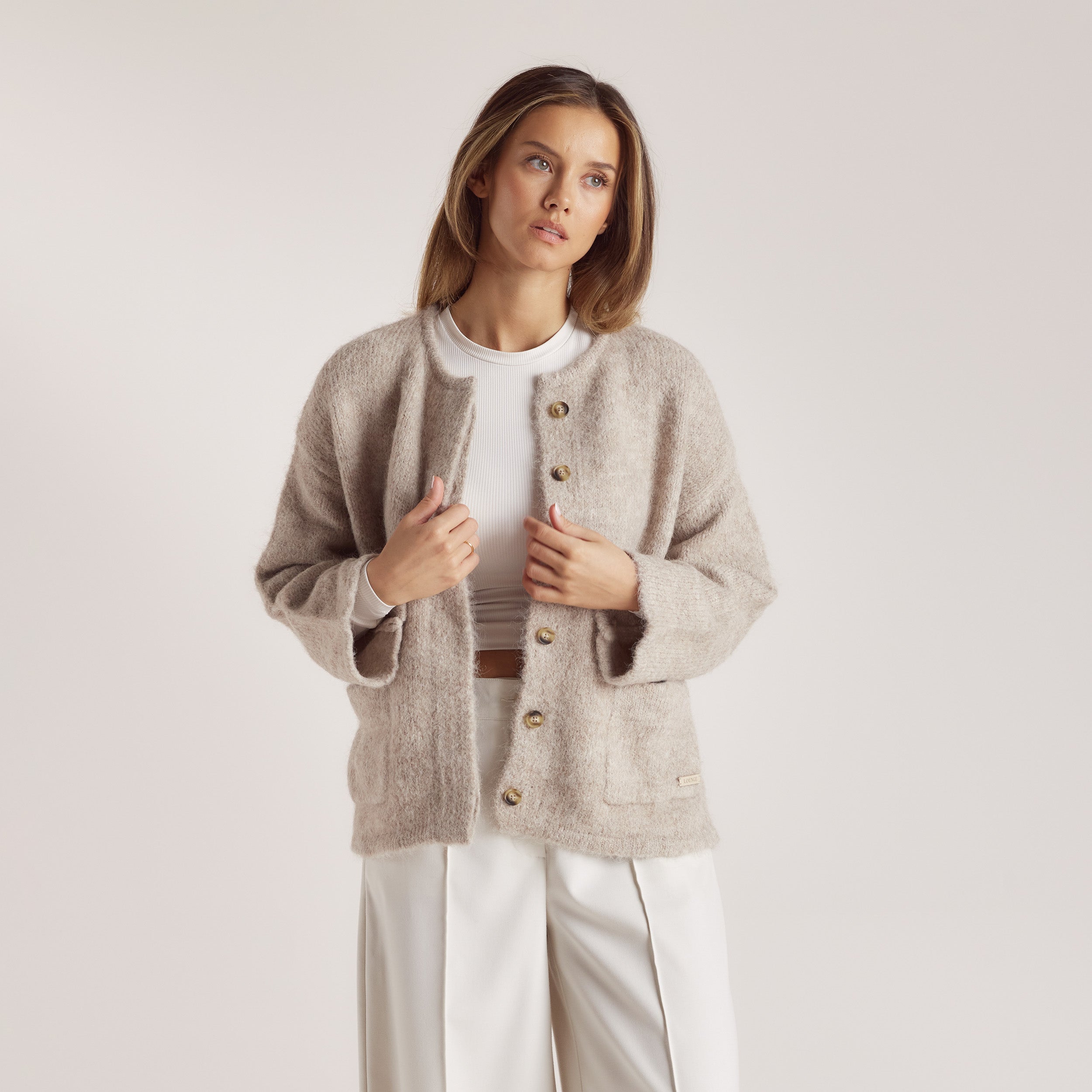 Alpaca Blend Jacket | Nicola, S