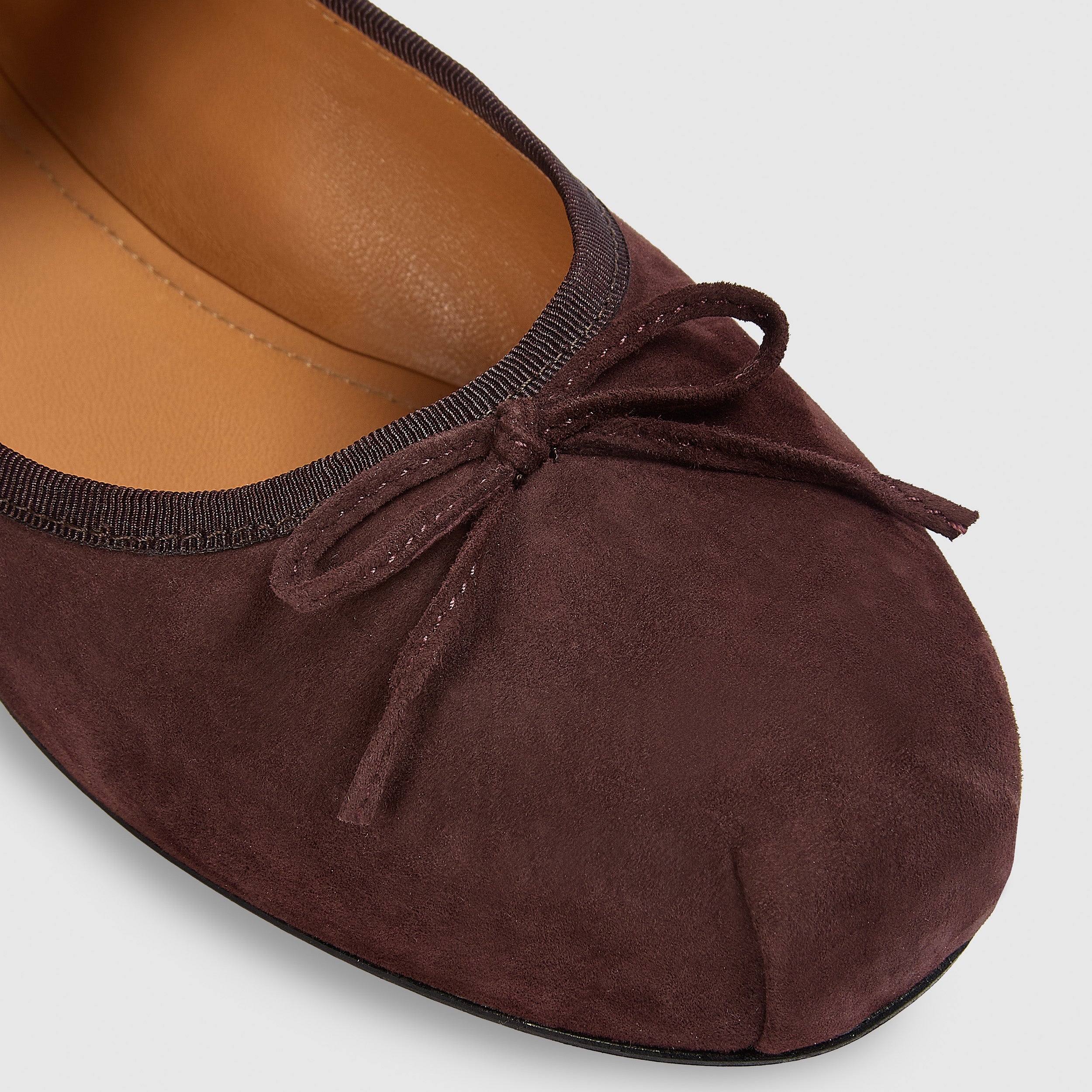 Juna Ballet Flats | Juna Ballet Flats - Chocolate