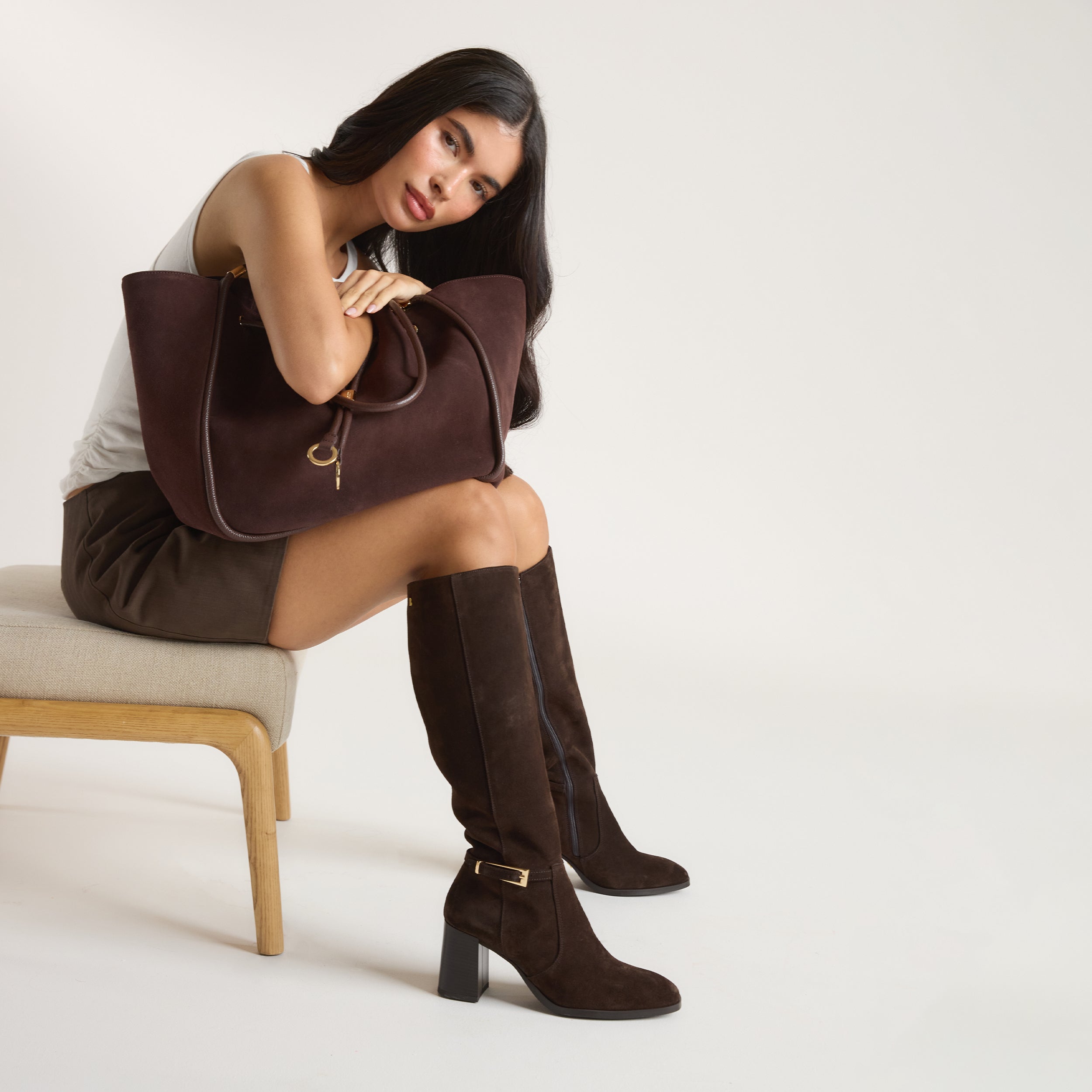 Ivy Knee-High Boots | Ivy Knee-High Boots - Chocolate