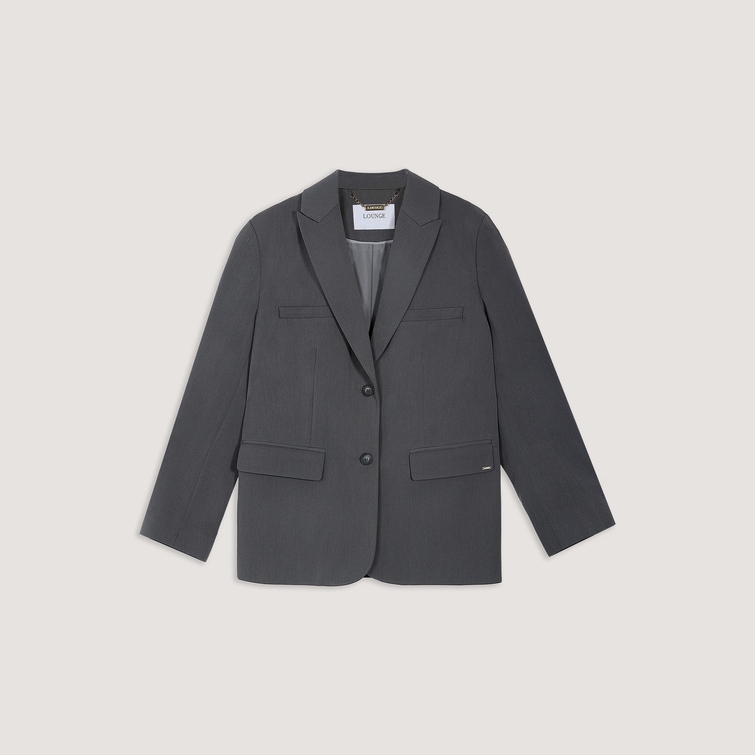 Oversized Blazer  | Oversized Blazer - Charcoal