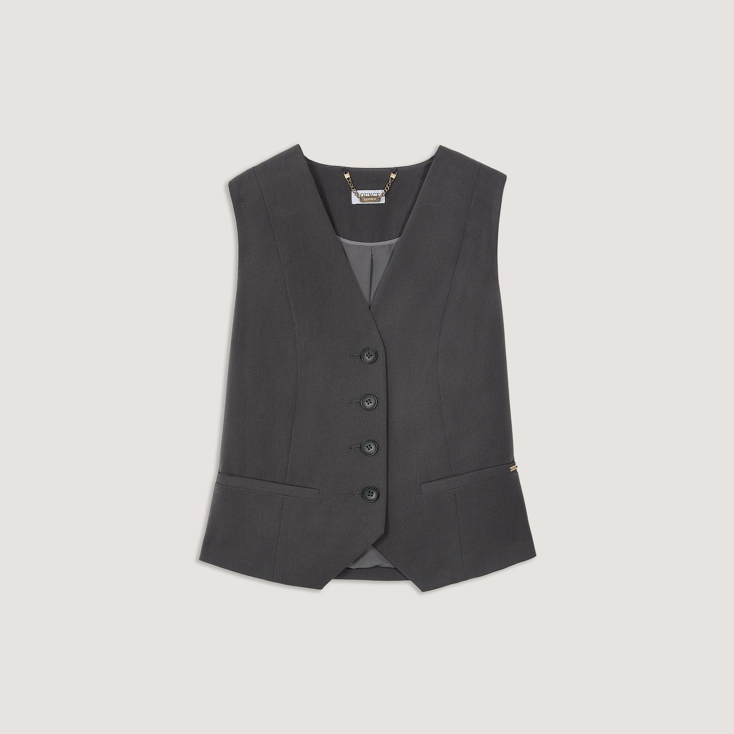 Tailored Waistcoat   | Tailored Waistcoat - Charcoal