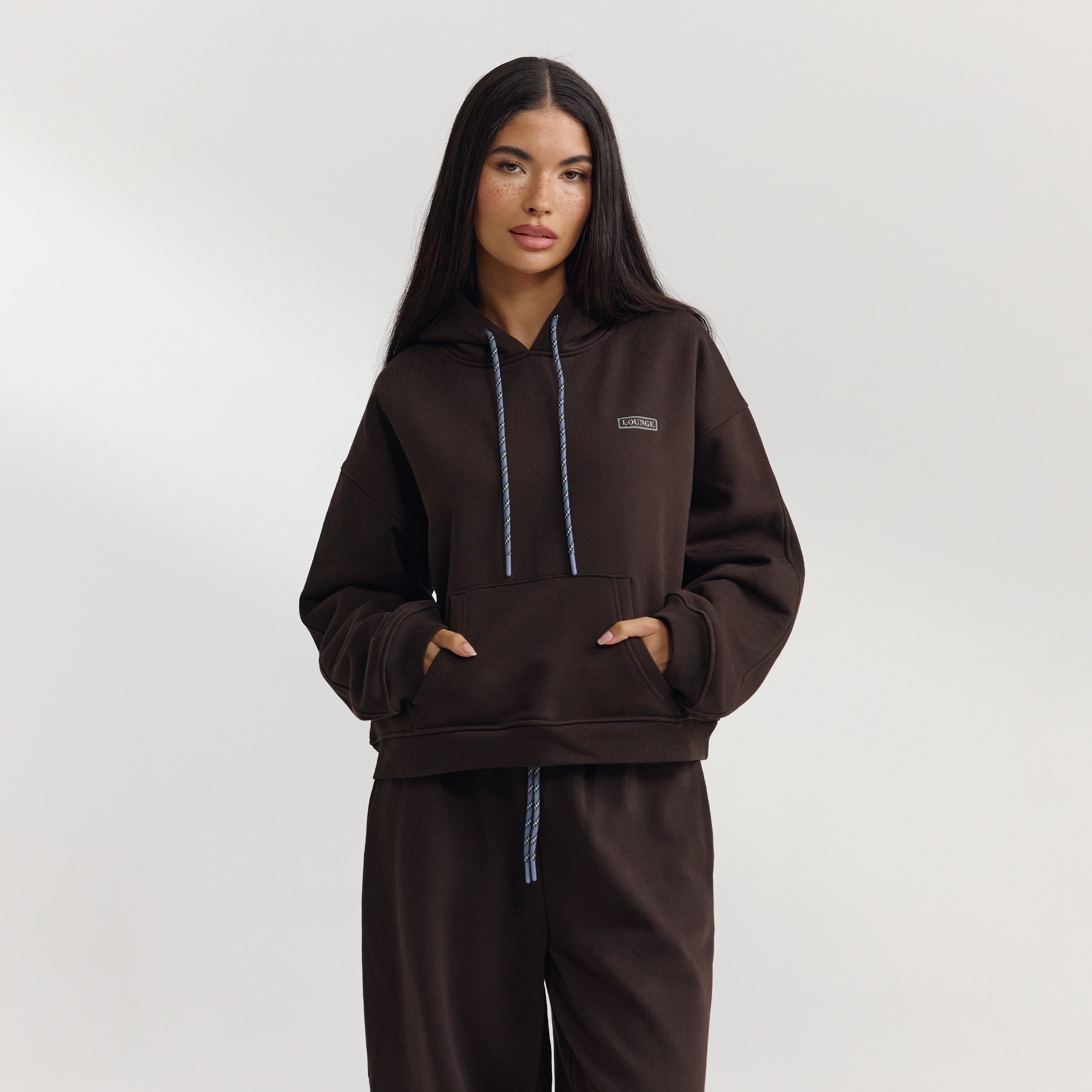 Oversized Hoodie - Dark Chocolate alternate