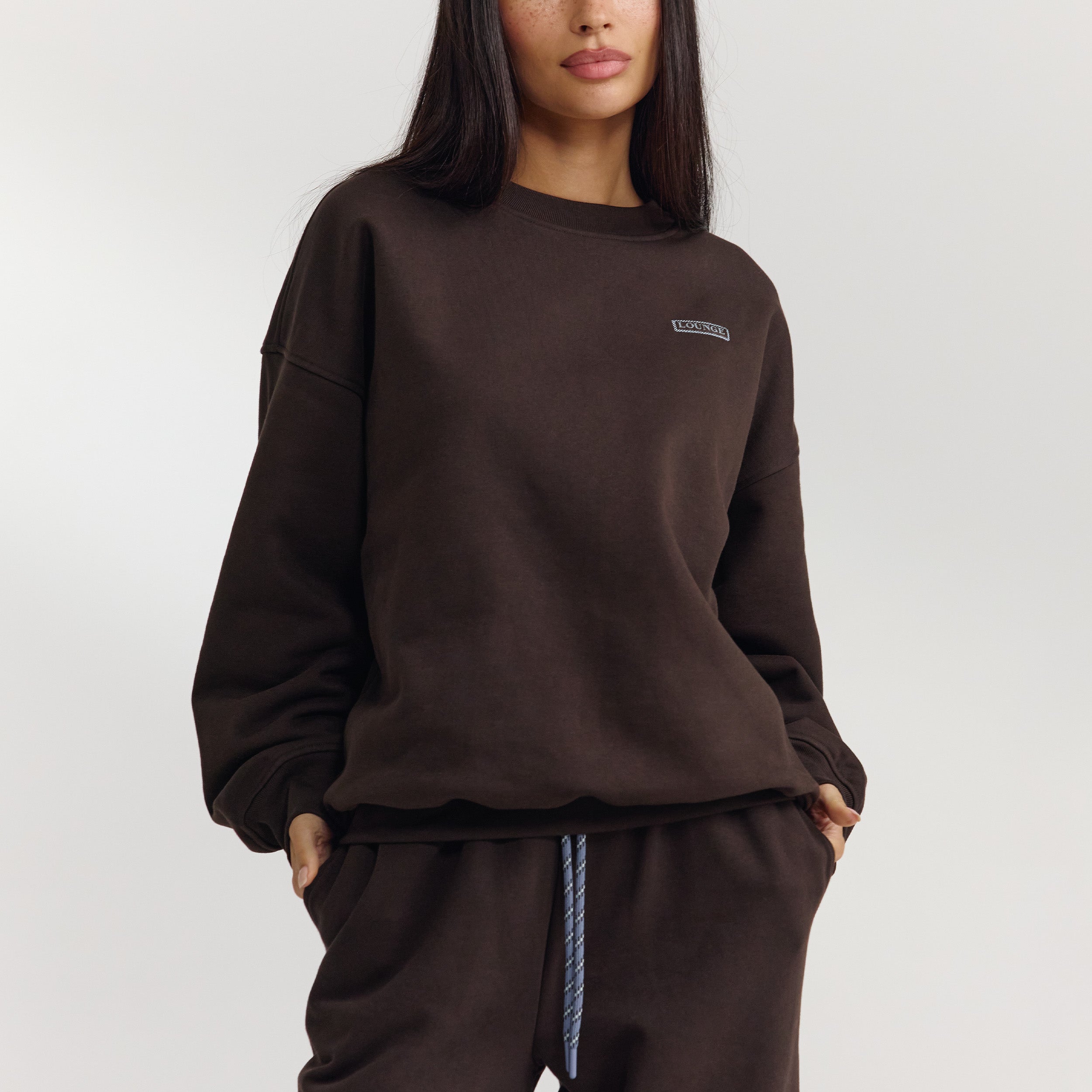 Oversized Jumper - Dark Chocolate alternate