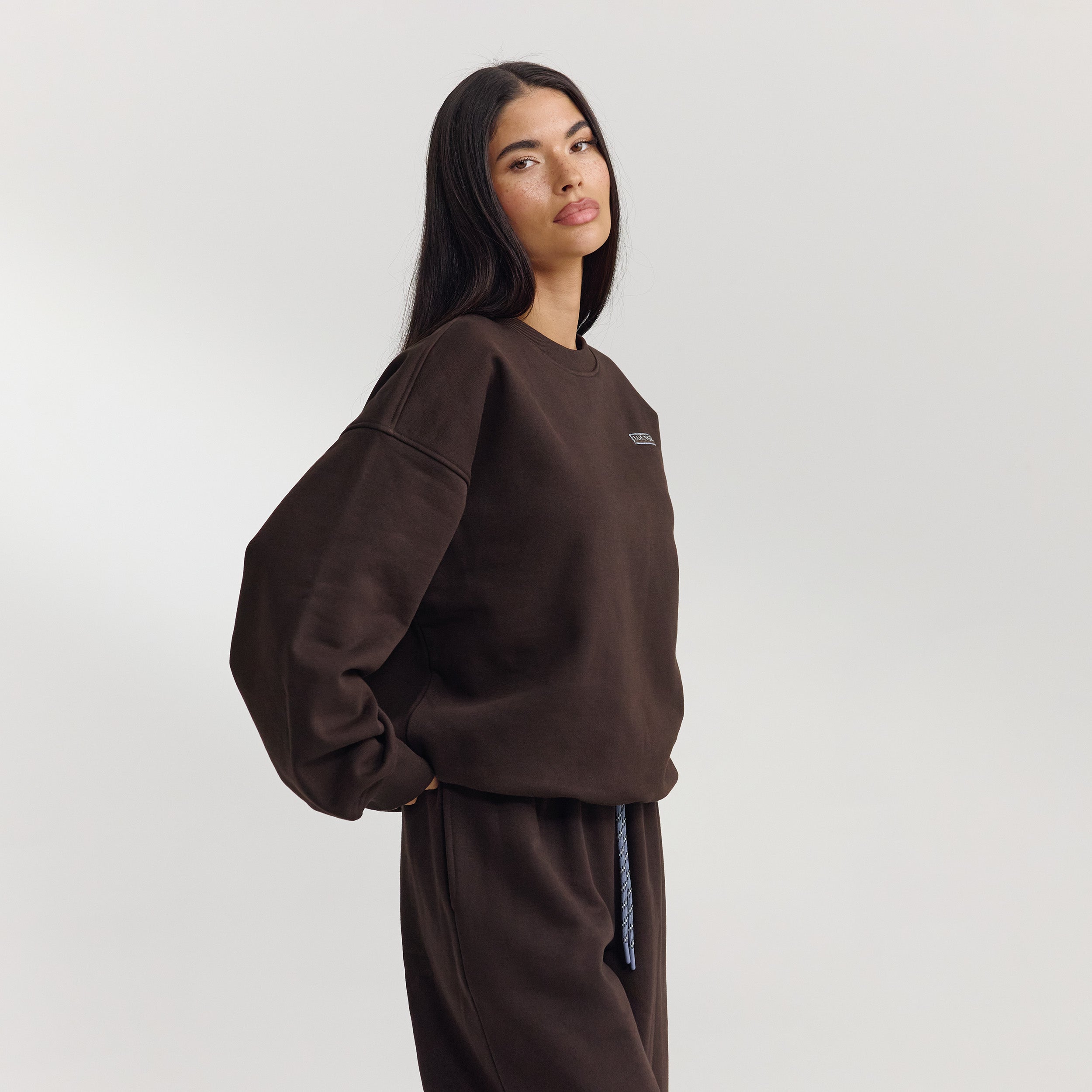 Oversized Jumper | Oversized Jumper - Dark Chocolate