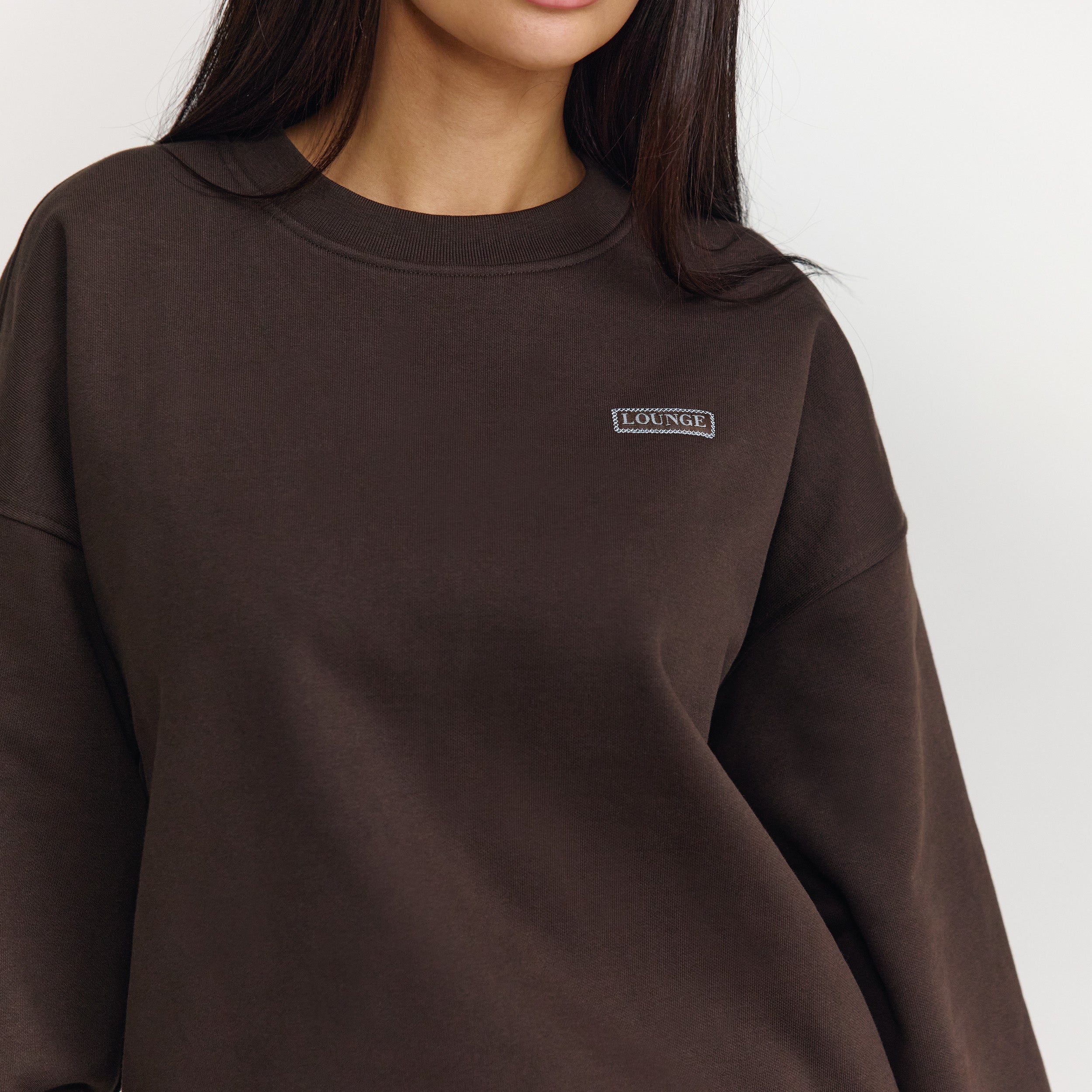 Oversized Jumper | Oversized Jumper - Dark Chocolate