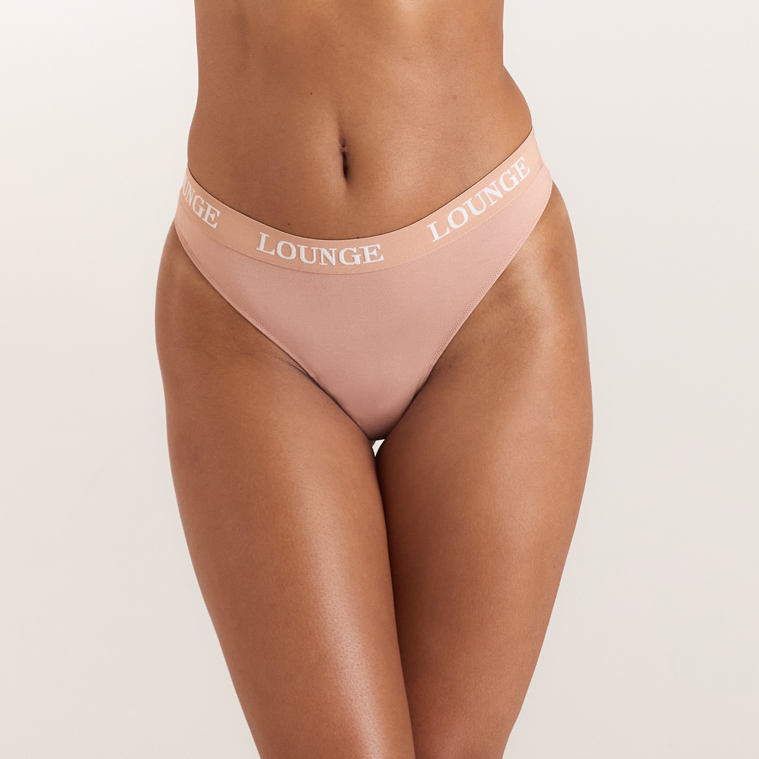Bamboo Nurture Thong - Honey