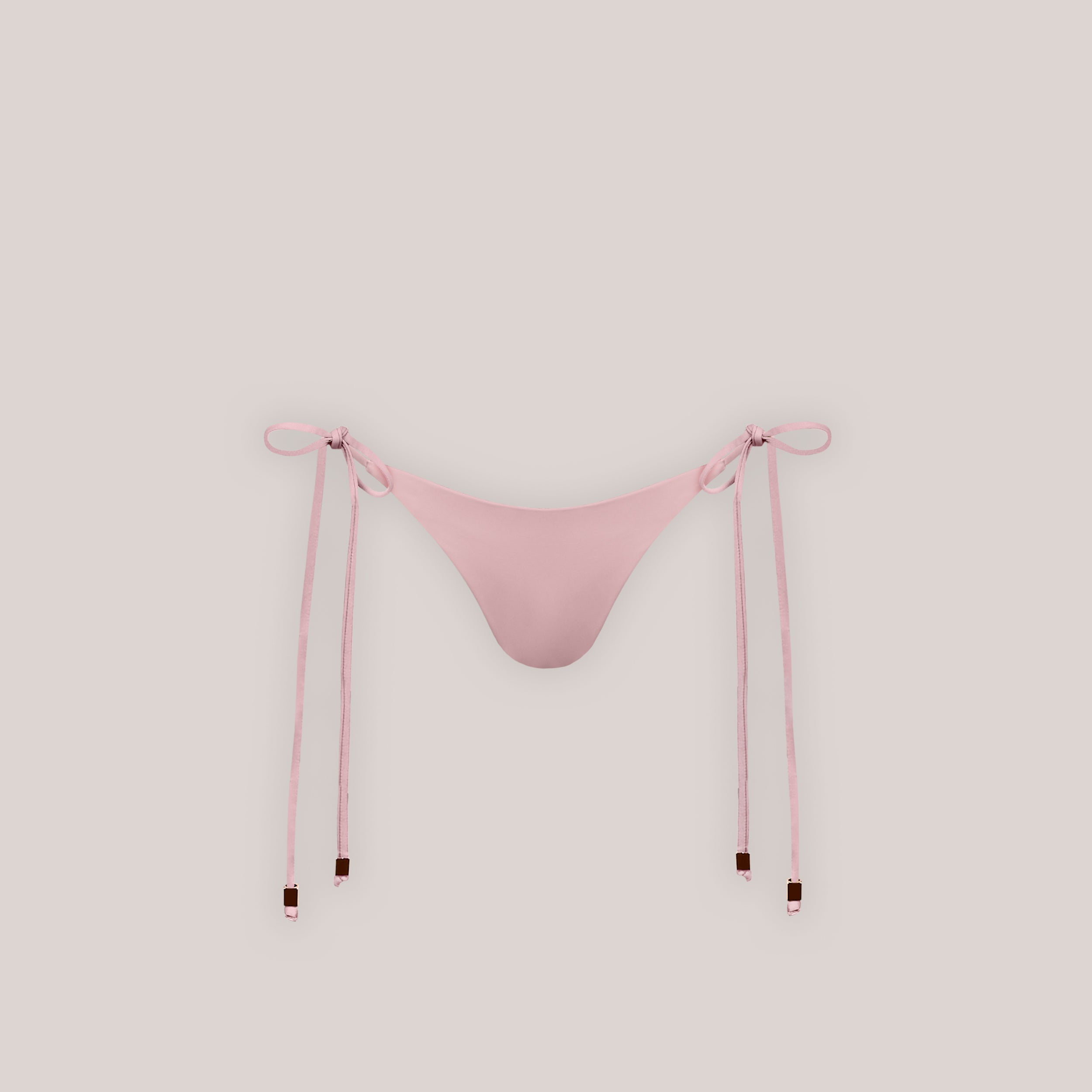 Reversible Tie Side Bikini Thong | Reversible Tie Side Bikini Thong - Pink/Floral