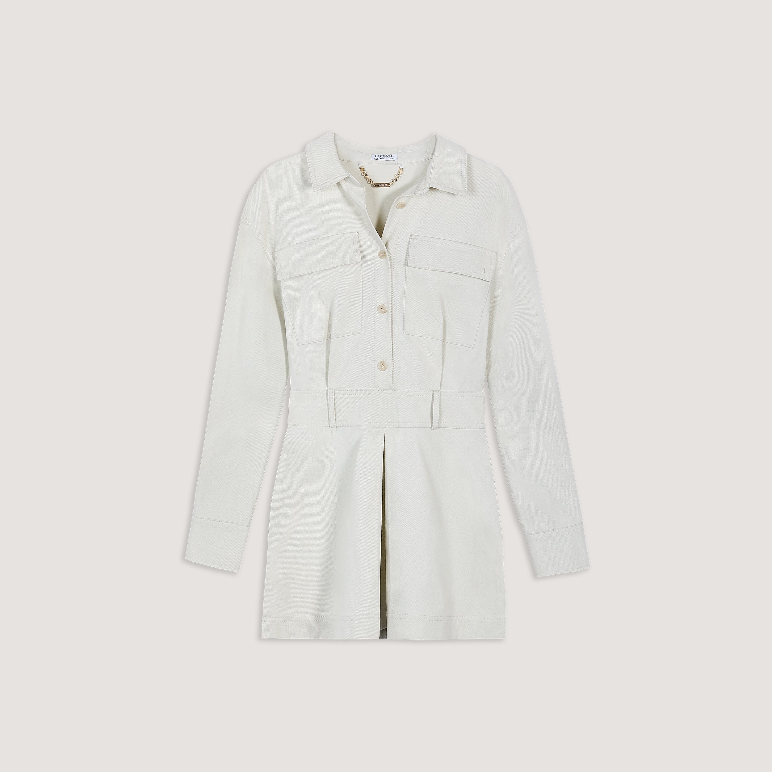 Utility Dress  | Utility Dress - Stone