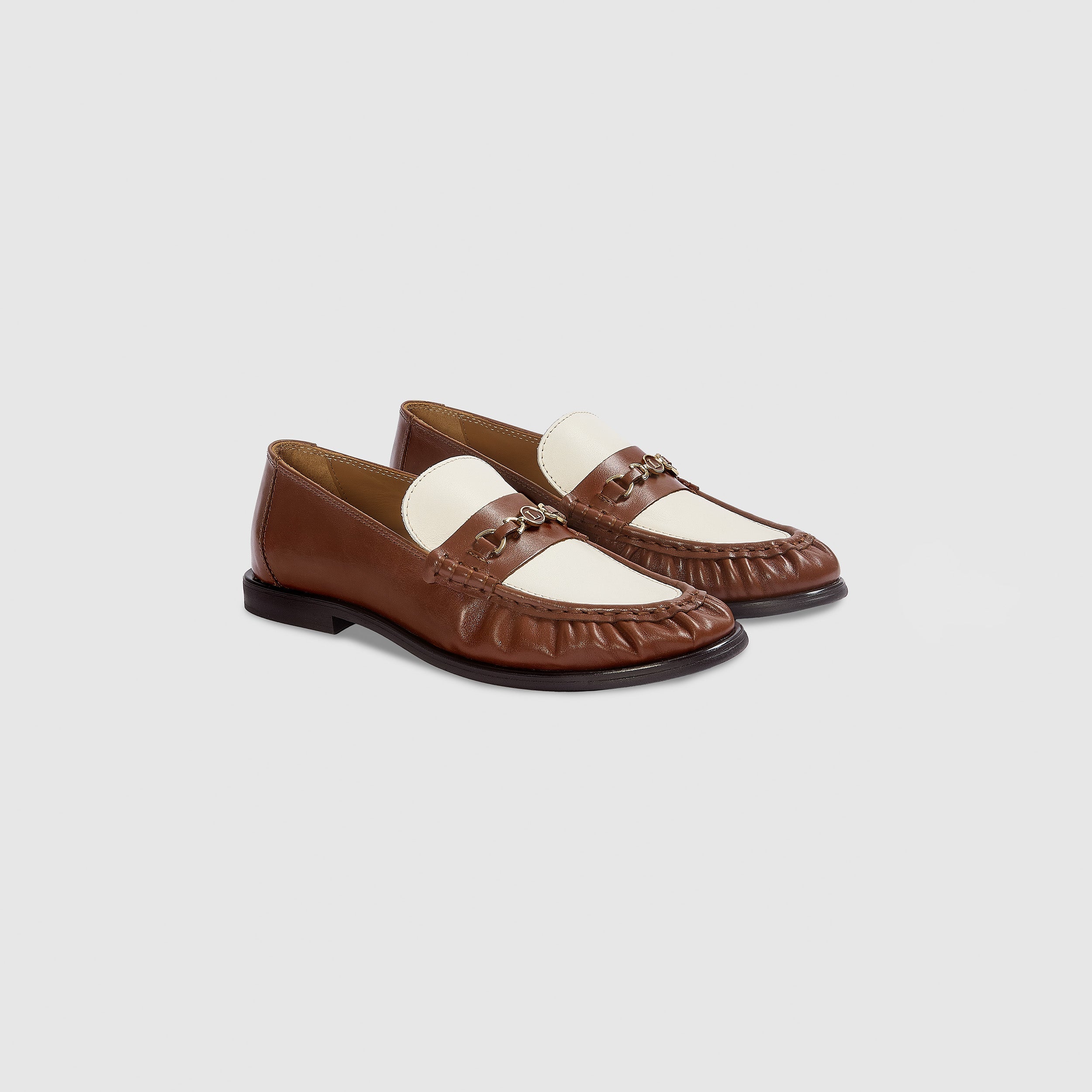 Agnes Loafers | Agnes Loafers - Tan/Cream