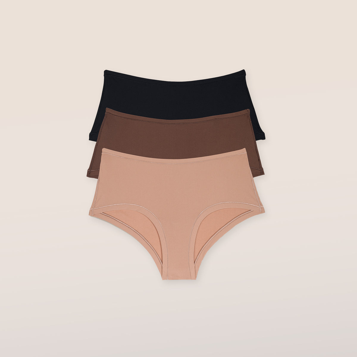 Nude Boyshorts (3-Pack)